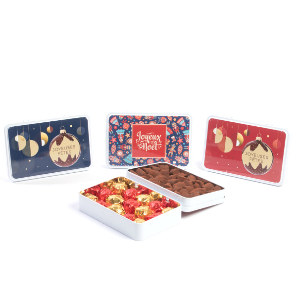 Boite coffret rectangulaire truffes les delices de la closiere