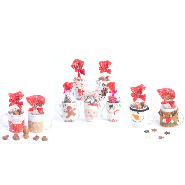 Mini sujets de Noël lait 100g